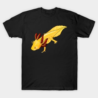 Gold Albino Axolotl T-Shirt